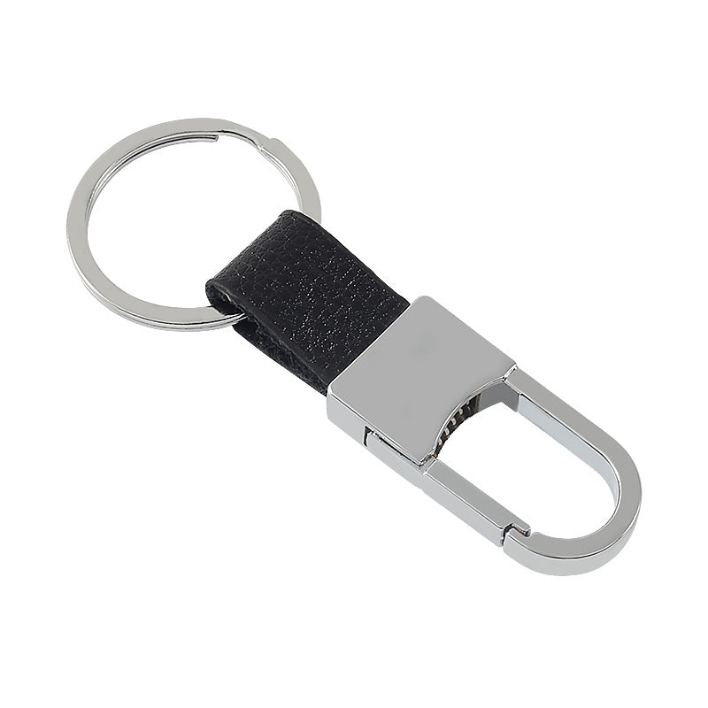 Wholesale 2pcs Men's Car Genuine Leather Keychains